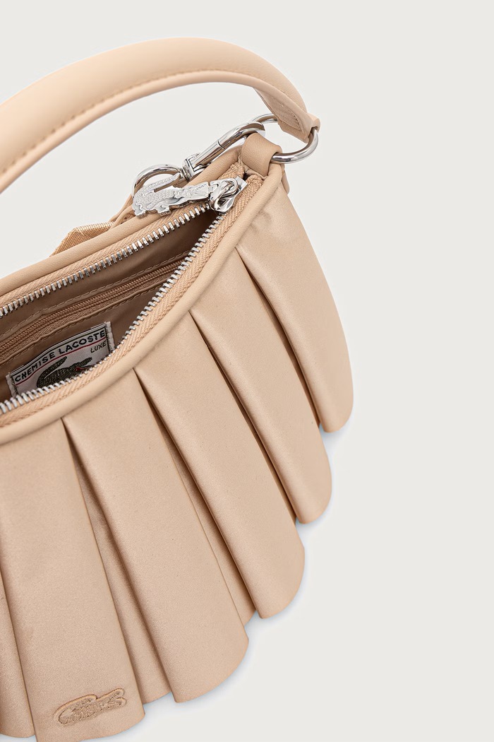 Torebka crossbody damska Lacoste beżowy NU5471HN