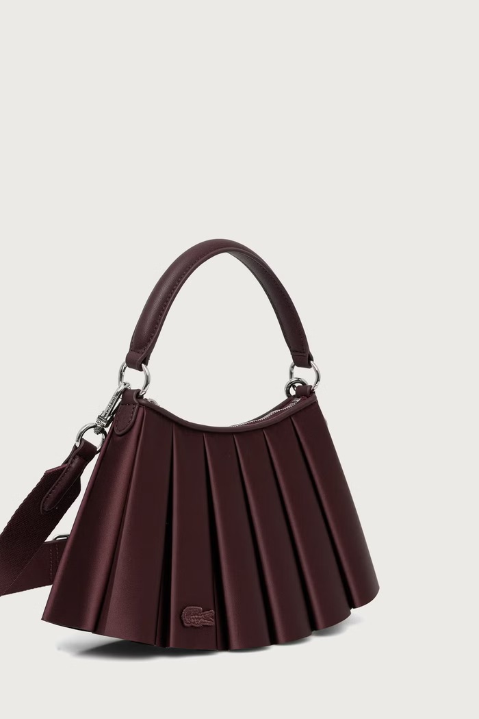 Lacoste Torebka crossbody damska NU5471HN bordowy AW26
