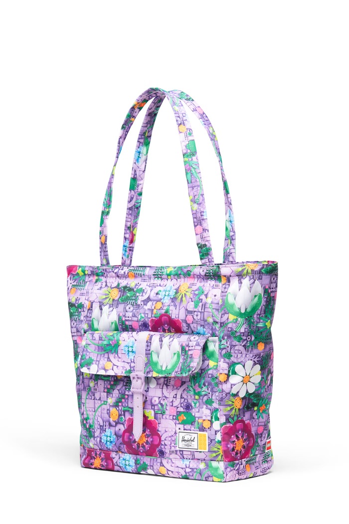 Herschel Torebka tote damska LEGO® Retreat™ 11612.08338 fioletowy AW26