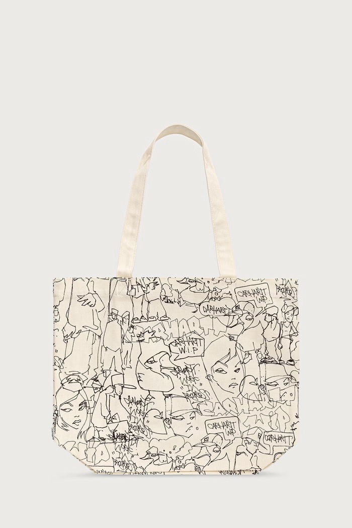 Carhartt WIP Blinkerfluid Tote torebka damska bawełniana multicolor I037306