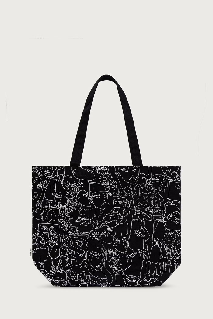 Carhartt WIP Blinkerfluid Tote torebka damska bawełniana multicolor I037306
