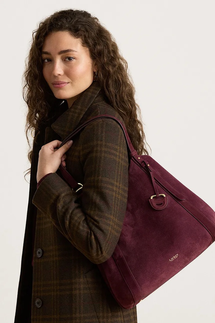 Lauren Ralph Lauren Torebka tote damska skórzana 431P18710
