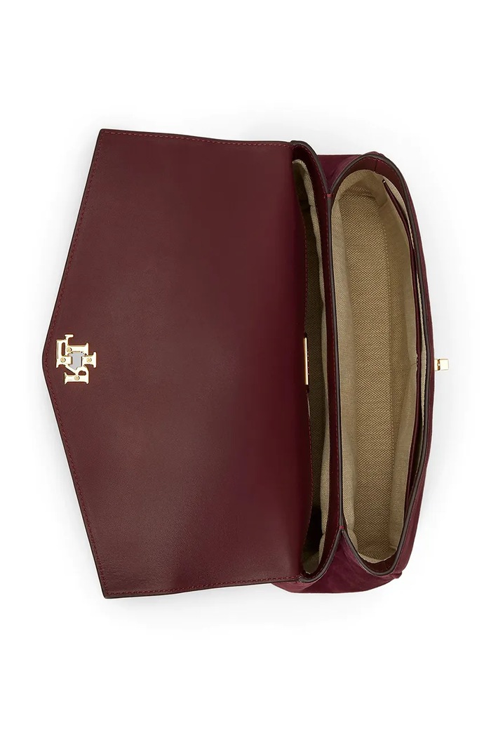 Lauren Ralph Lauren Torebka shopper damska zamszowa 431P18402
