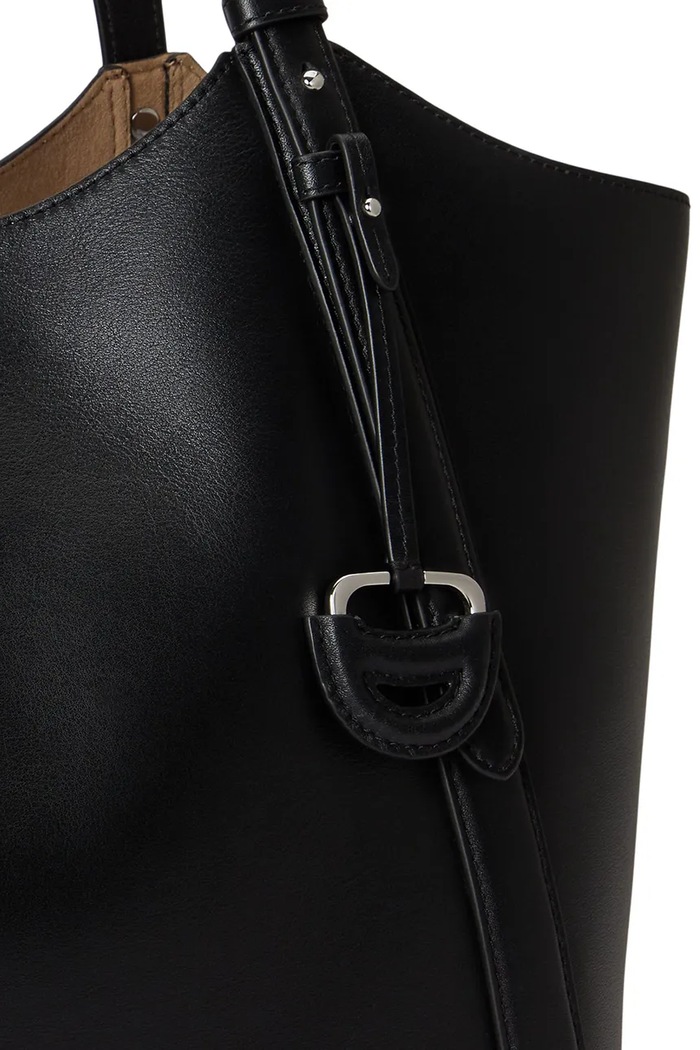 Torebka tote damska skórzana Lauren Ralph Lauren 431P18709 czarny