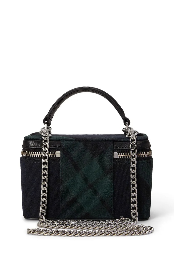 Lauren Ralph Lauren Torebka kuferek damska 431P18667 czarny AW26