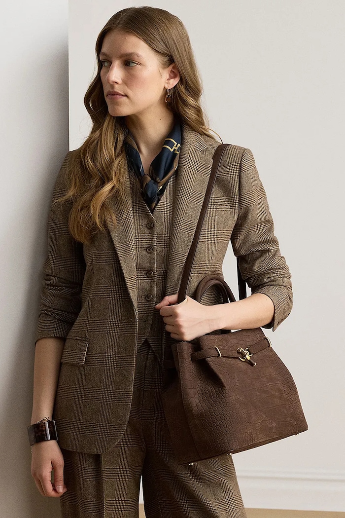 Lauren Ralph Lauren Torebka tote damska skórzana 431P18464