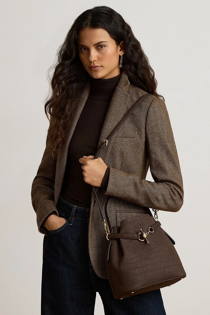 Lauren Ralph Lauren Torebka damska skórzana 431P18459
