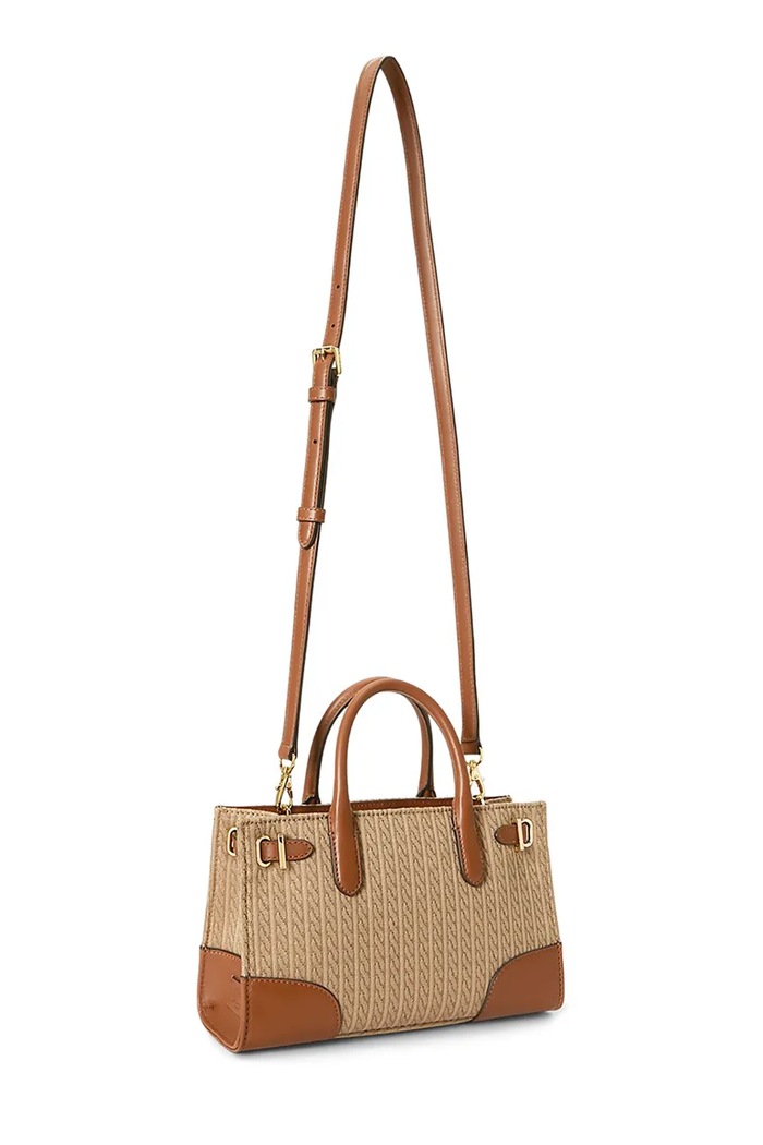 Akcesoria Lauren Ralph Lauren Torebka damska 431P18429 brązowy