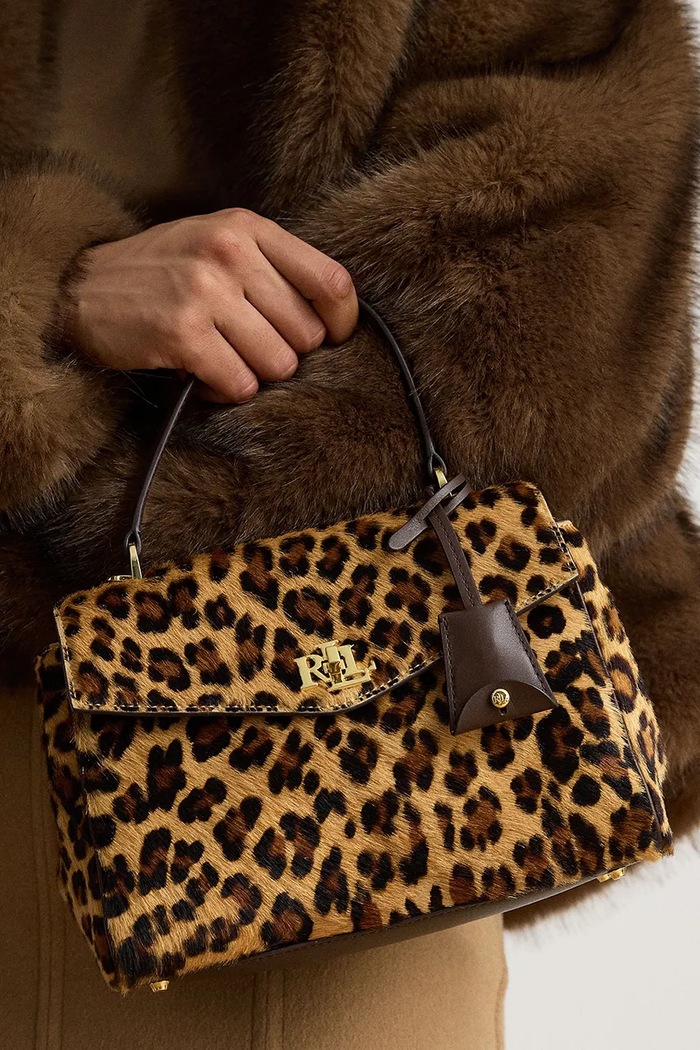 Lauren Ralph Lauren Torebka crossbody damska skórzana 431P18422