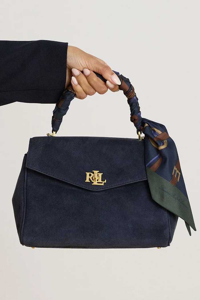 Lauren Ralph Lauren Torebka damska zamszowa 431P18421