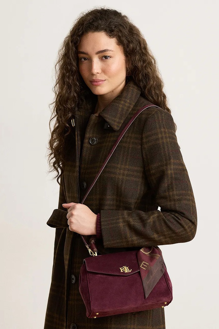 Lauren Ralph Lauren Torebka damska zamszowa 431P18421