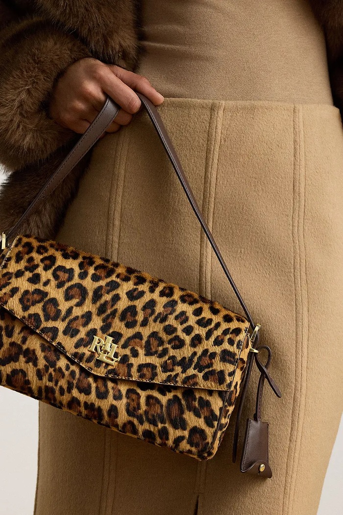 Lauren Ralph Lauren Torebka crossbody damska skórzana 431P18396
