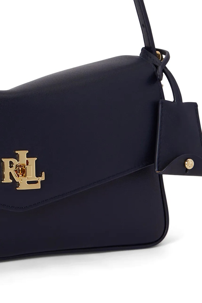 Torebka crossbody damska skórzana Lauren Ralph Lauren granatowy 431P16684