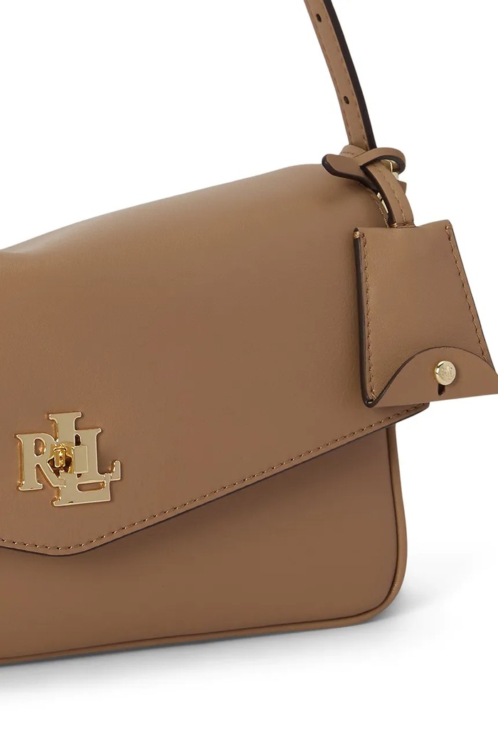 Torebka crossbody damska skórzana Lauren Ralph Lauren brązowy 431P16684