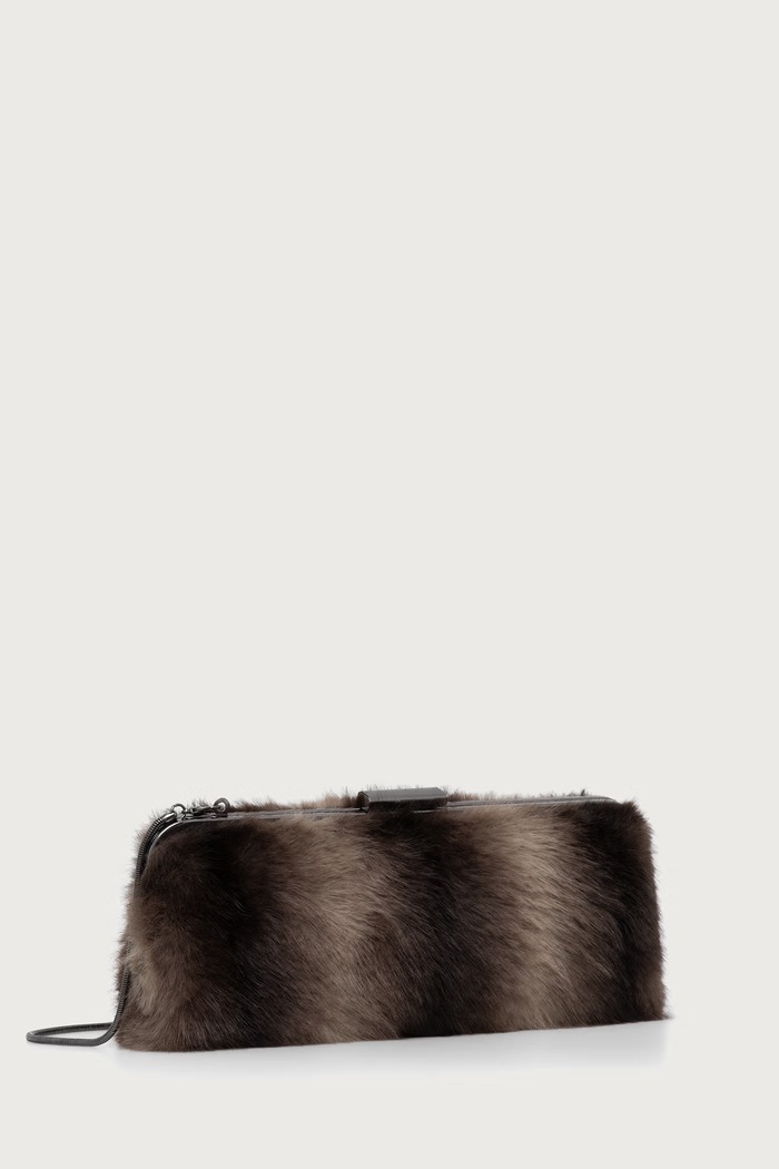 DKNY Kopertówka damska R633DS96 beżowy AW26