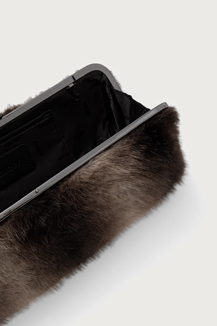 Kopertówka damska DKNY beżowy R633DS96