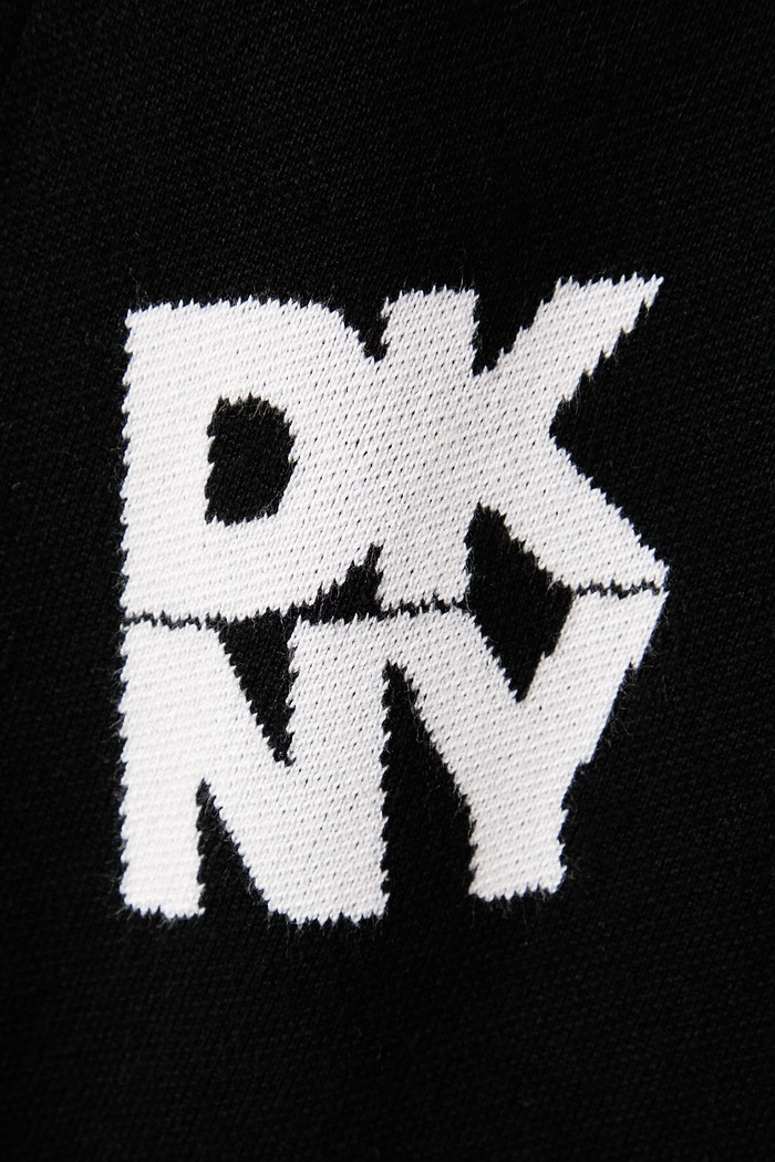 Kardigan damski z wiskozy DKNY czarny P6MXAF16