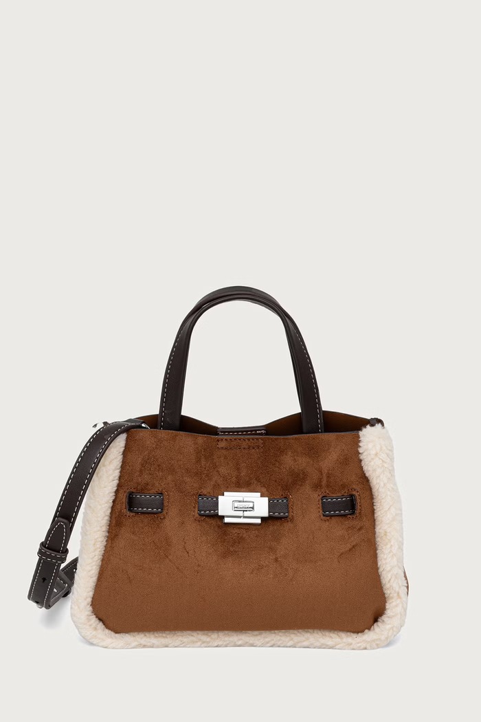 DKNY Torebka crossbody damska brązowy R53DMK44