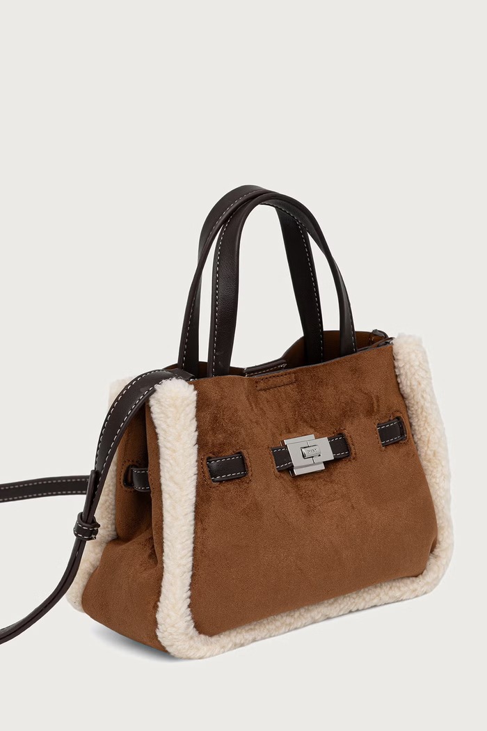 DKNY Torebka crossbody damska R53DMK44 brązowy AW26