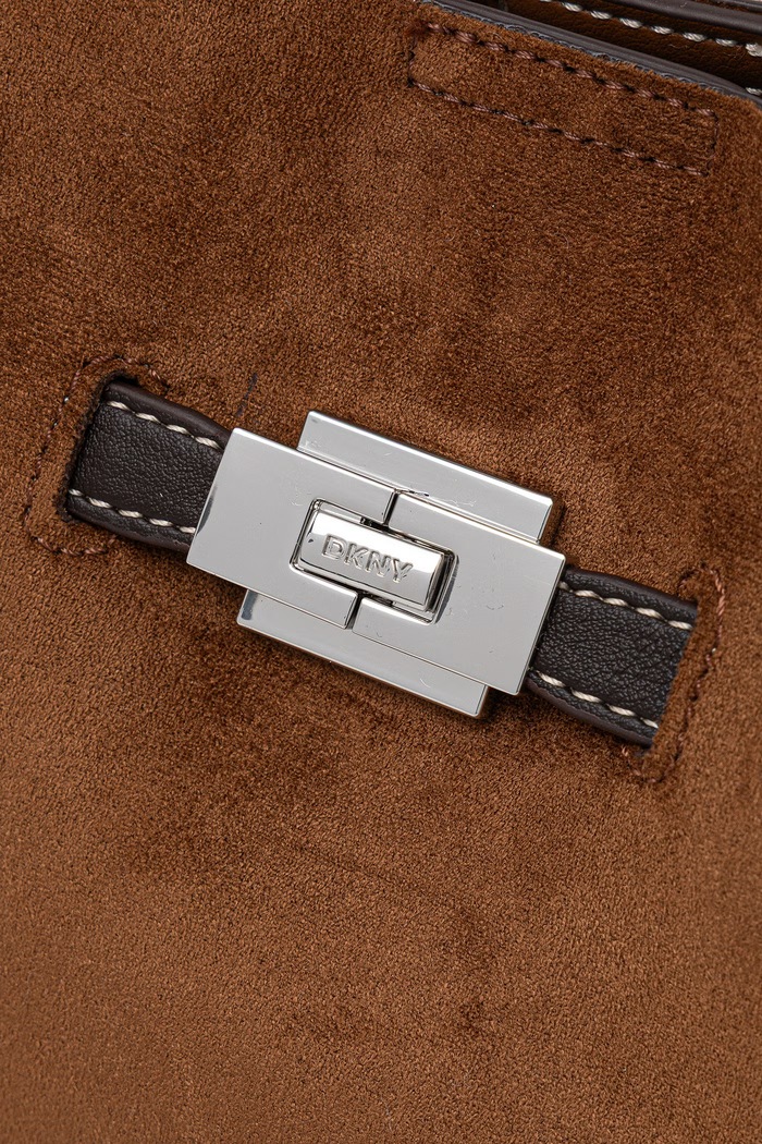 Torebka crossbody damska DKNY R53DMK44 brązowy