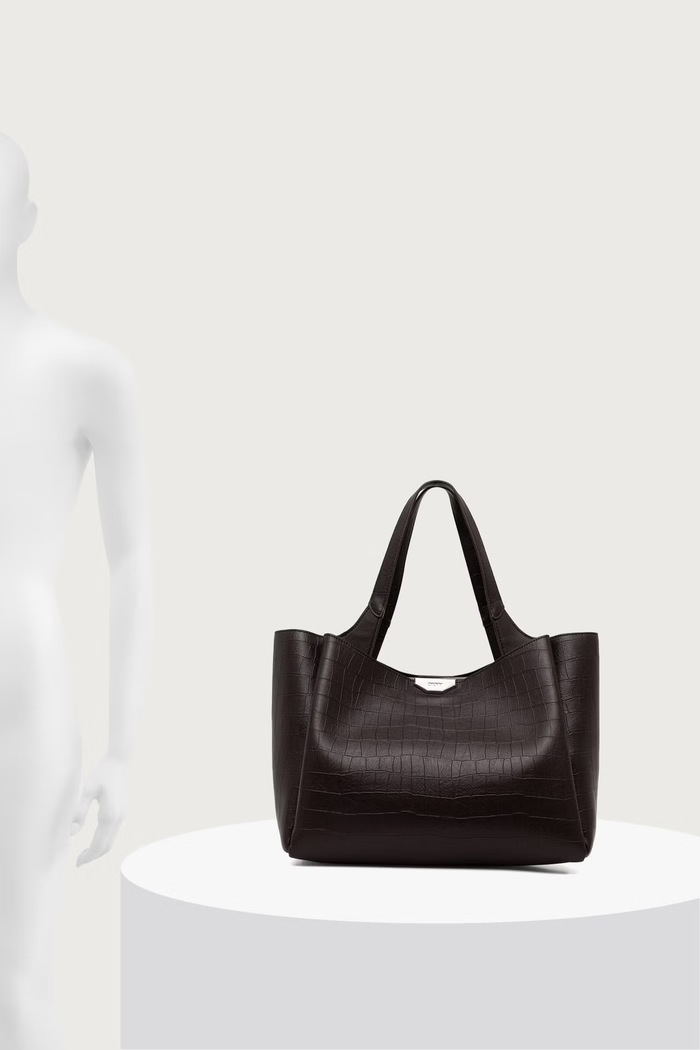DKNY Torebka shopper damska z imitacji skóry R63APG32
