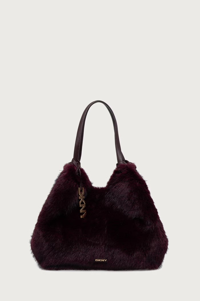 DKNY Torebka shopper damska bordowy R63AOE49