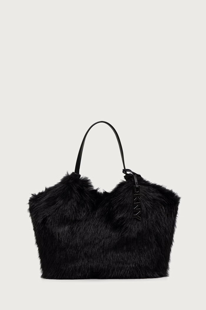 DKNY Torebka shopper damska czarny R63AOE49