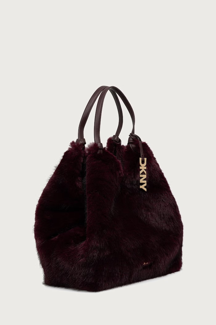 DKNY Torebka damska R63AOE48 bordowy AW26