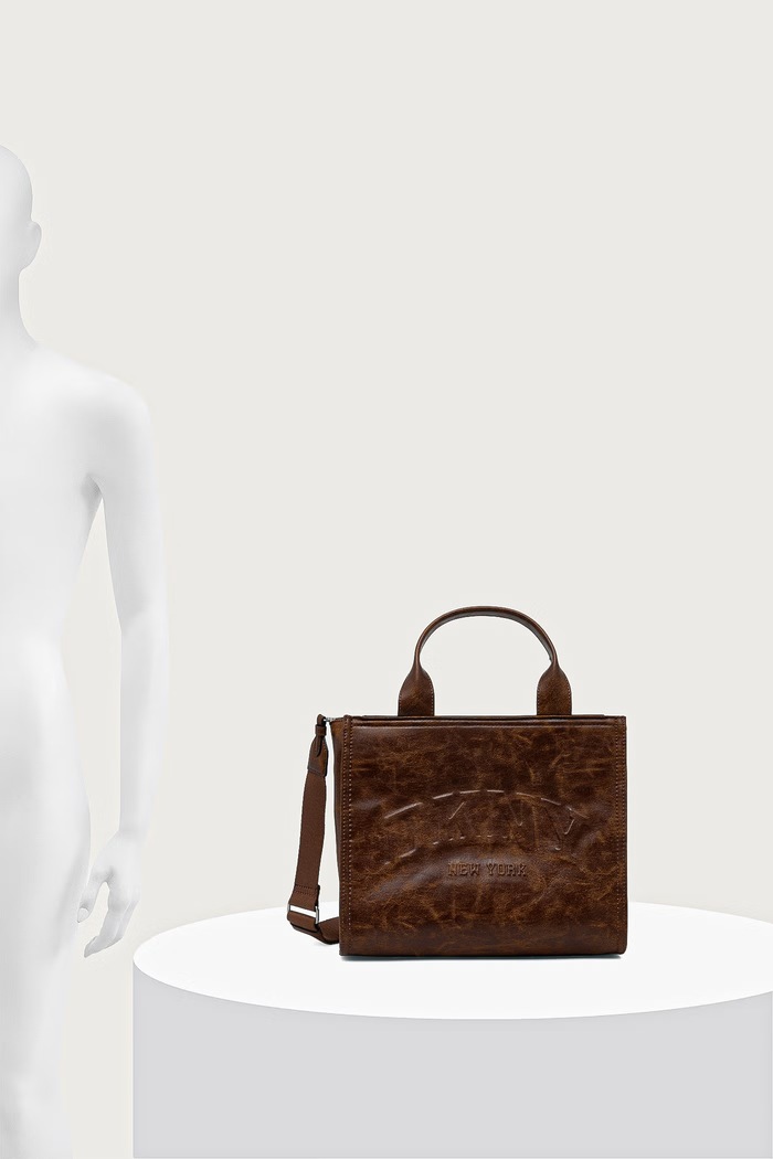 DKNY Torebka shopper damska z imitacji skóry R62AZR57