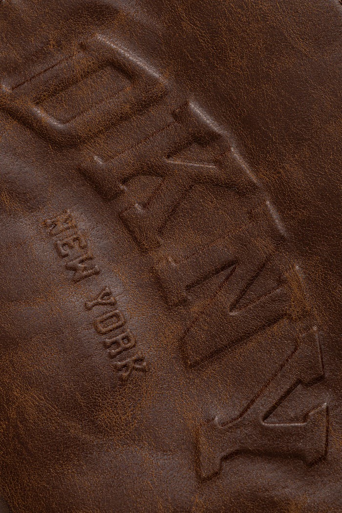 Torebka shopper damska z imitacji skóry DKNY R62AZR57 brązowy