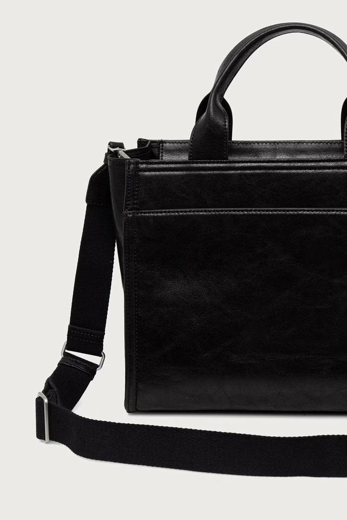 Akcesoria DKNY Torebka shopper damska z imitacji skóry R62AZR57 czarny