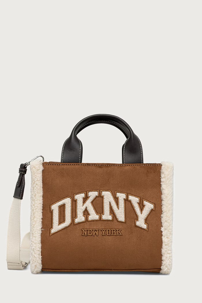DKNY Torebka crossbody damska brązowy R53AMC80