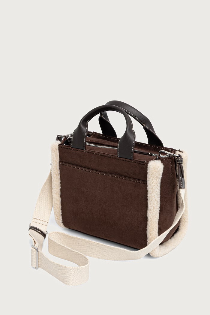 Akcesoria DKNY Torebka crossbody damska R53AMC80 brązowy