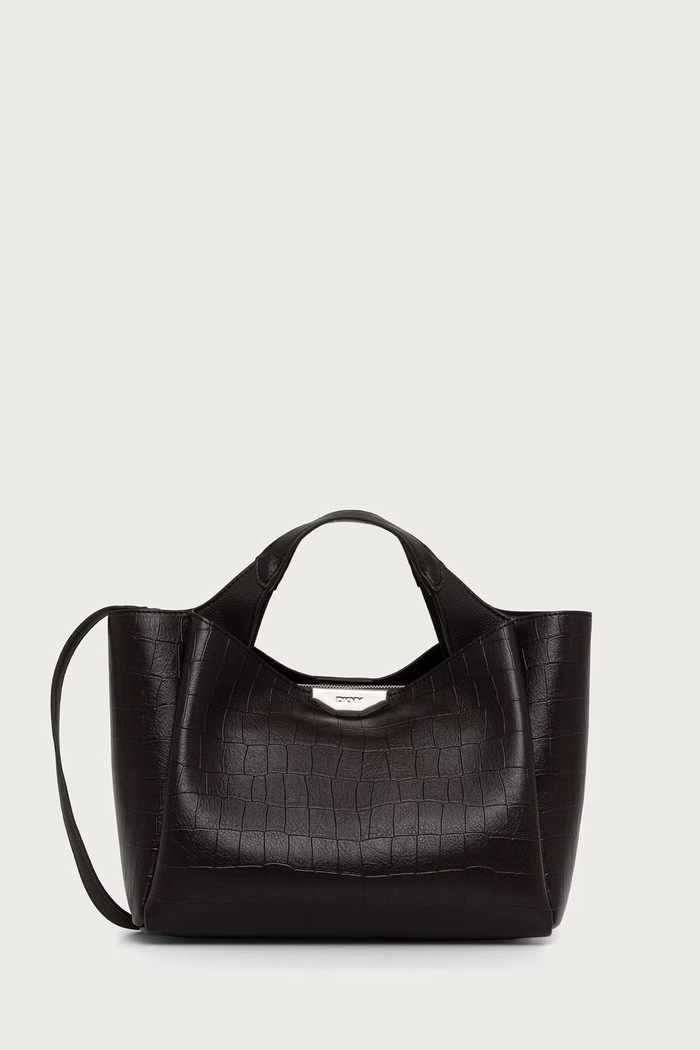DKNY Torebka damska z imitacji skóry brązowy R63DPG33
