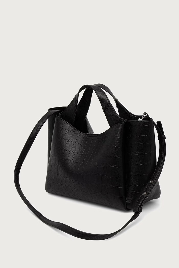 Akcesoria DKNY Torebka damska z imitacji skóry R63DPG33 czarny
