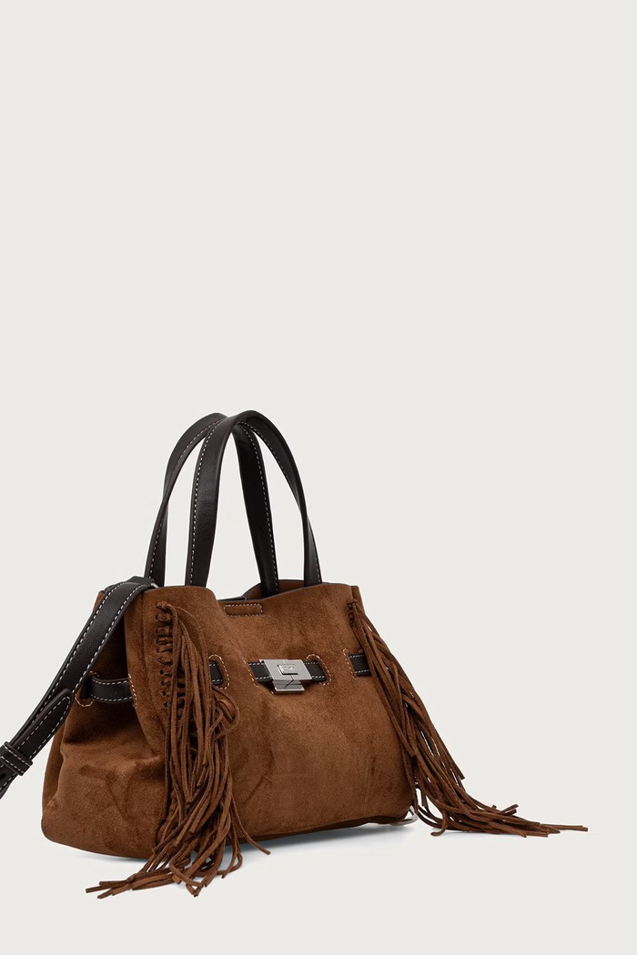 DKNY Torebka damska R63DLK44 brązowy AW26