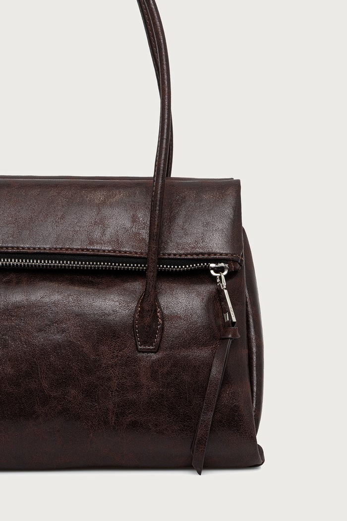 Akcesoria DKNY Torebka damska z imitacji skóry R63AZS52 brązowy