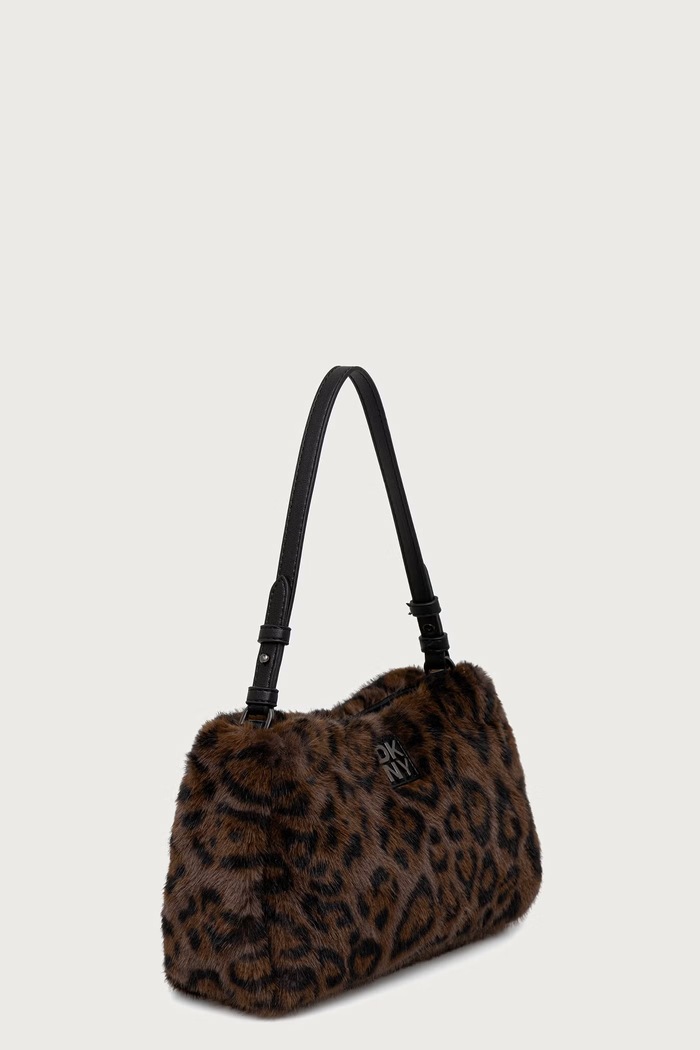 DKNY Torebka damska R633OE54 brązowy AW26