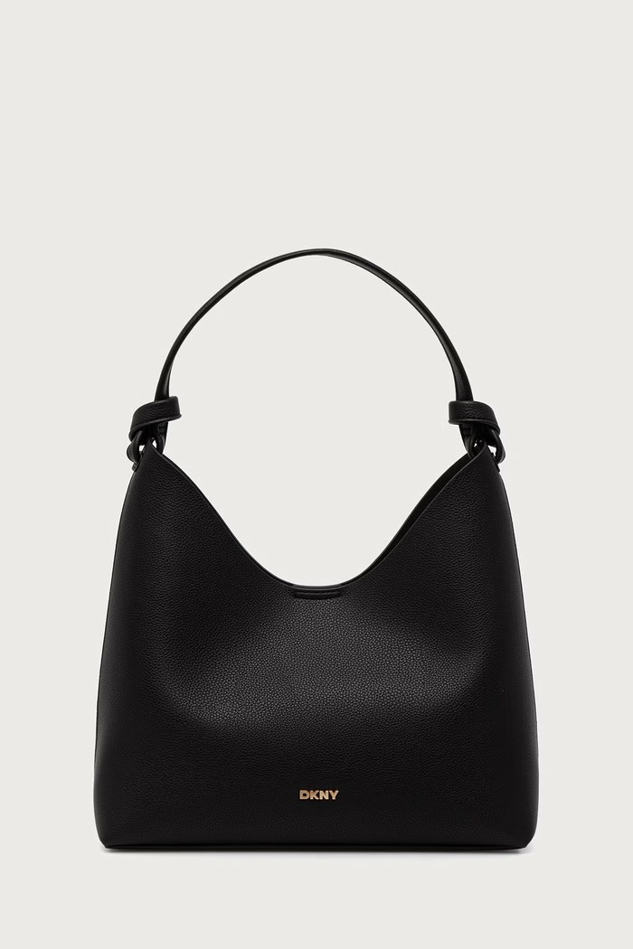 DKNY Torebka tote damska z imitacji skóry czarny R633AS92