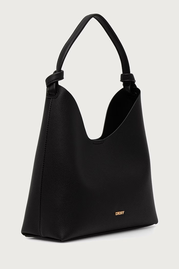 DKNY Torebka tote damska z imitacji skóry R633AS92 czarny AW26