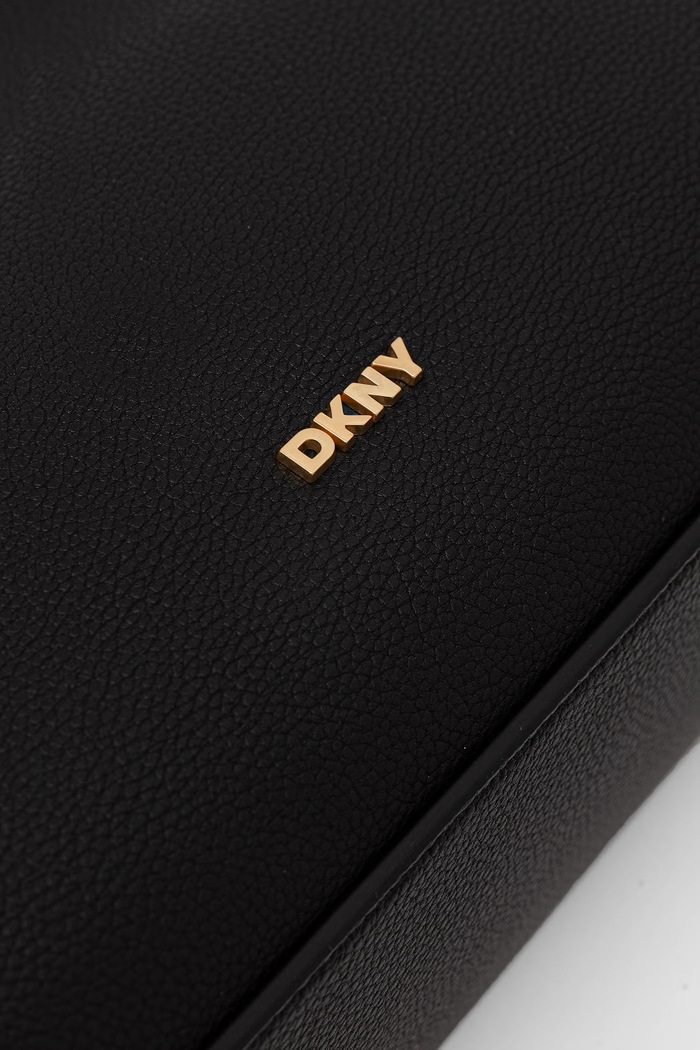 Torebka tote damska z imitacji skóry DKNY R633AS92 czarny