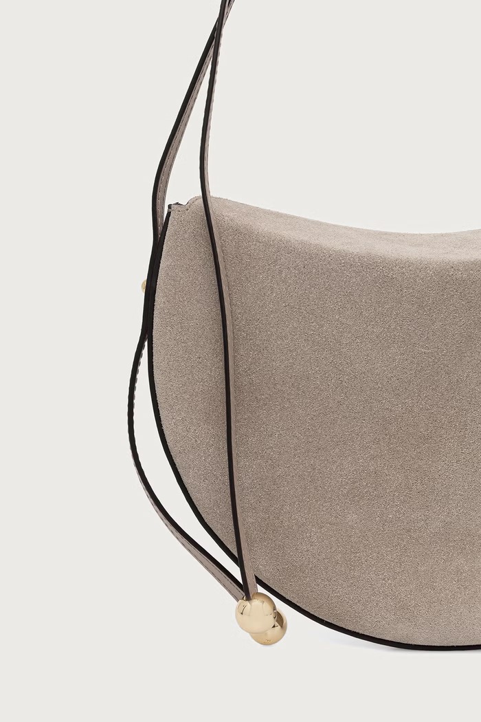 Akcesoria Furla Torebka crossbody damska skórzana Moonstone S WB02348.U10000.4495S szary