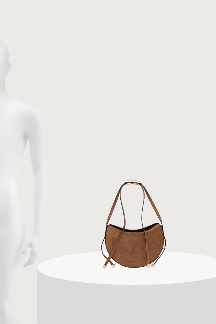 Furla Torebka crossbody damska zamszowa Moonstone S WB02348.U10000.4493S
