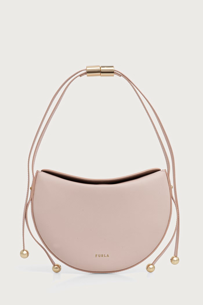 Furla Torebka crossbody damska skórzana Moonstone S różowy WB02348.BX3104.4355S