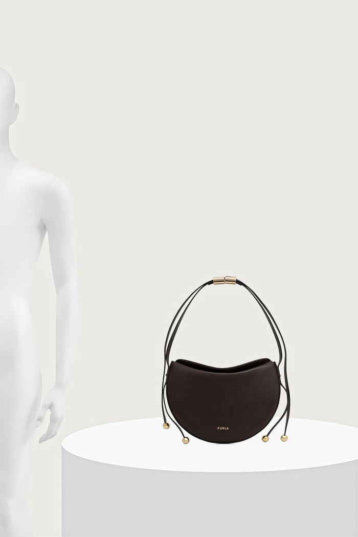 Akcesoria Furla Torebka crossbody damska skórzana Moonstone S WB02348.BX3104.2460S brązowy