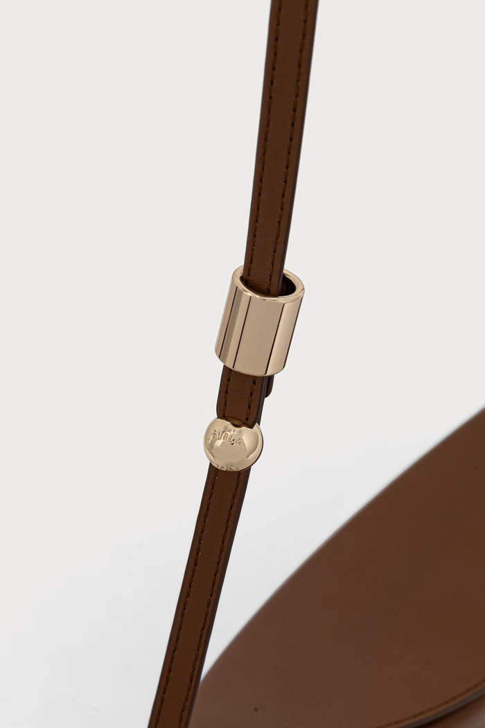 Crossbody kabelka dámská kožená Moonstone M Furla WB01868.BX3104.03B00 hnědá