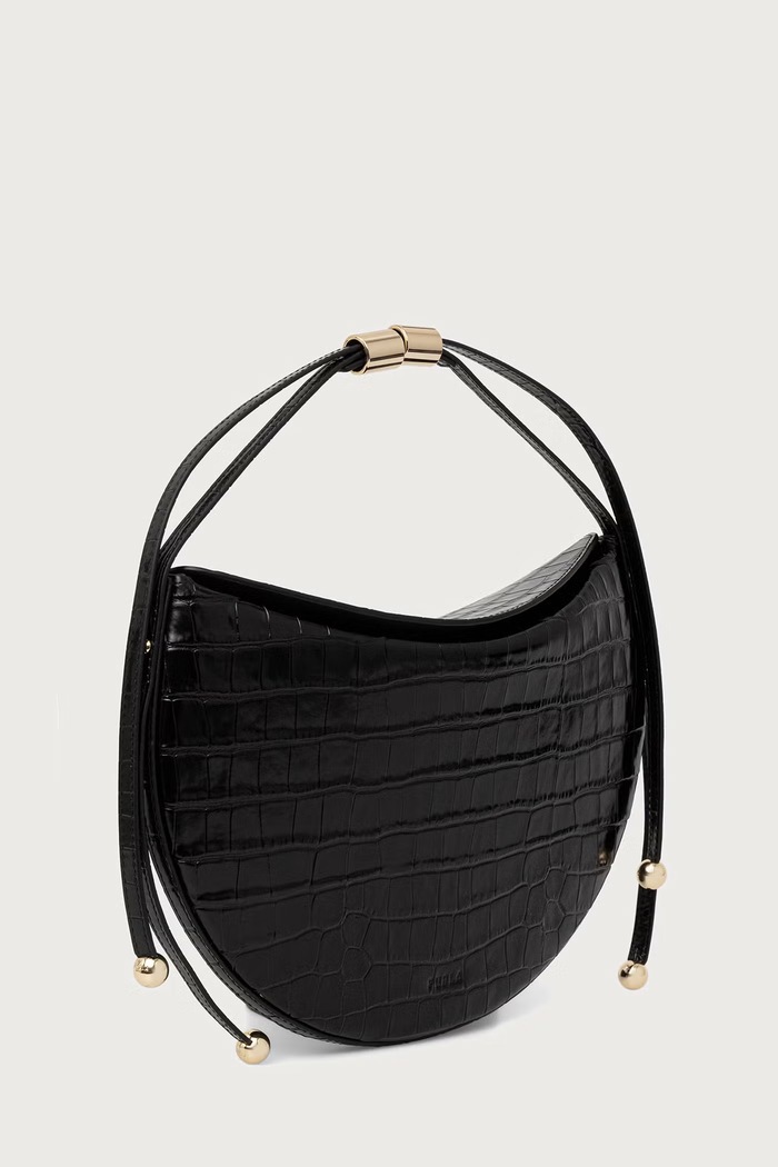 Furla Torebka crossbody damska skórzana Moonstone M WB01868.BX4255.O6000 czarny AW26