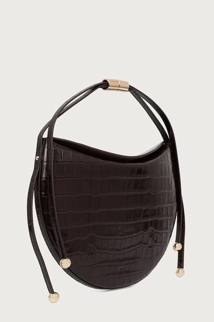 Furla Torebka crossbody damska skórzana Moonstone M WB01868.BX4255.2460S brązowy AW26