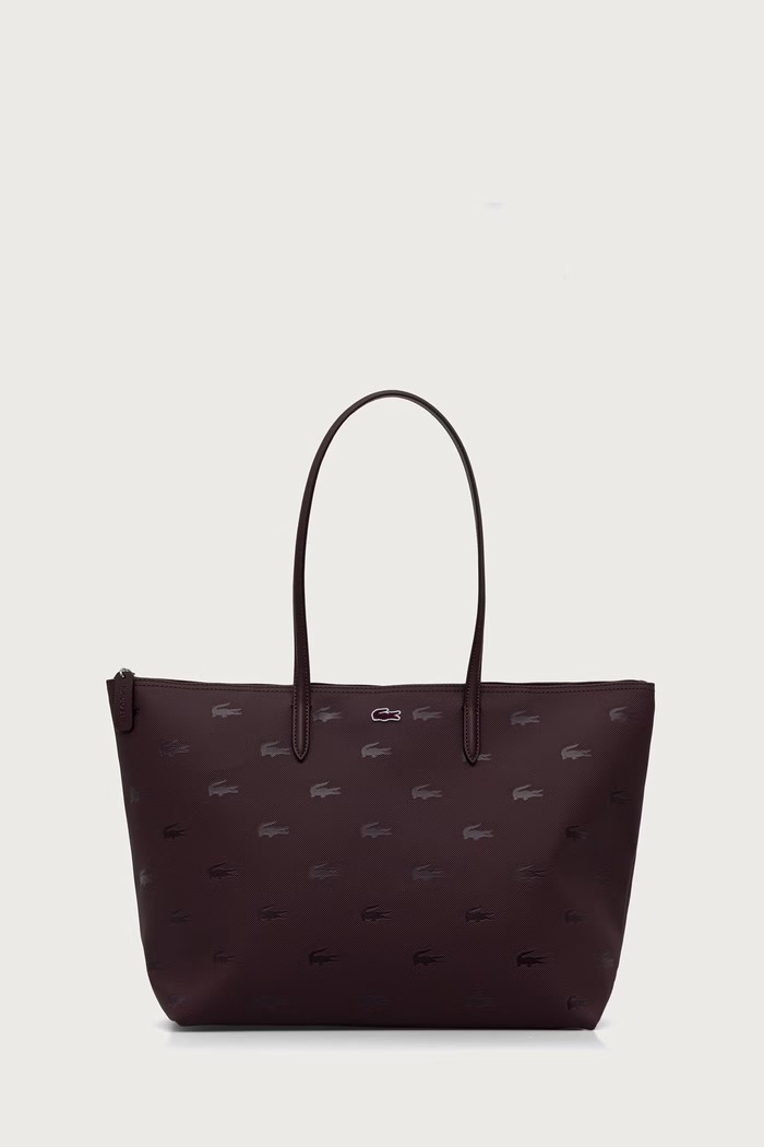 Lacoste Torebka shopper damska bordowy NF5505HN