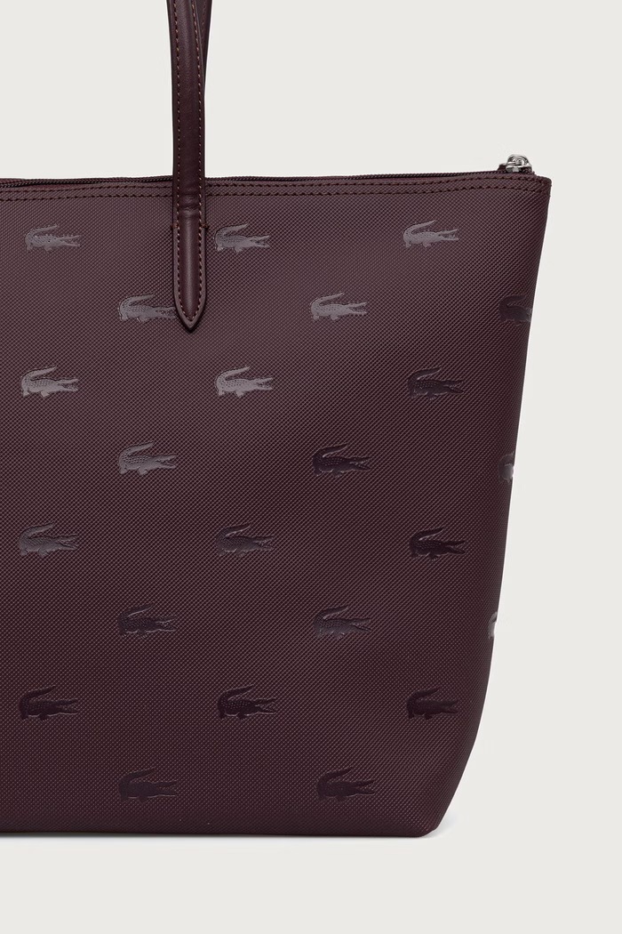 Akcesoria Lacoste Torebka shopper damska NF5505HN bordowy